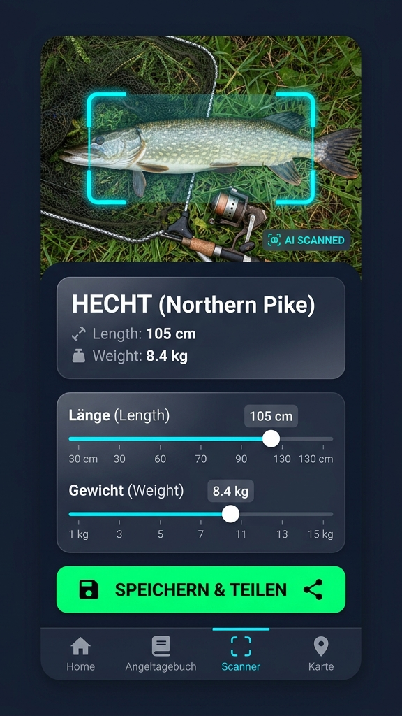 AI Scanner Ergebnis Screen